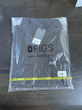 FIGS M_TECHNICAL PIQUE SCRUB POLO Men's Polo Shirt Regular S Black & Multicolor